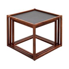 Set of Rosewood Nesting Tables by Bodil Kjaer 12
