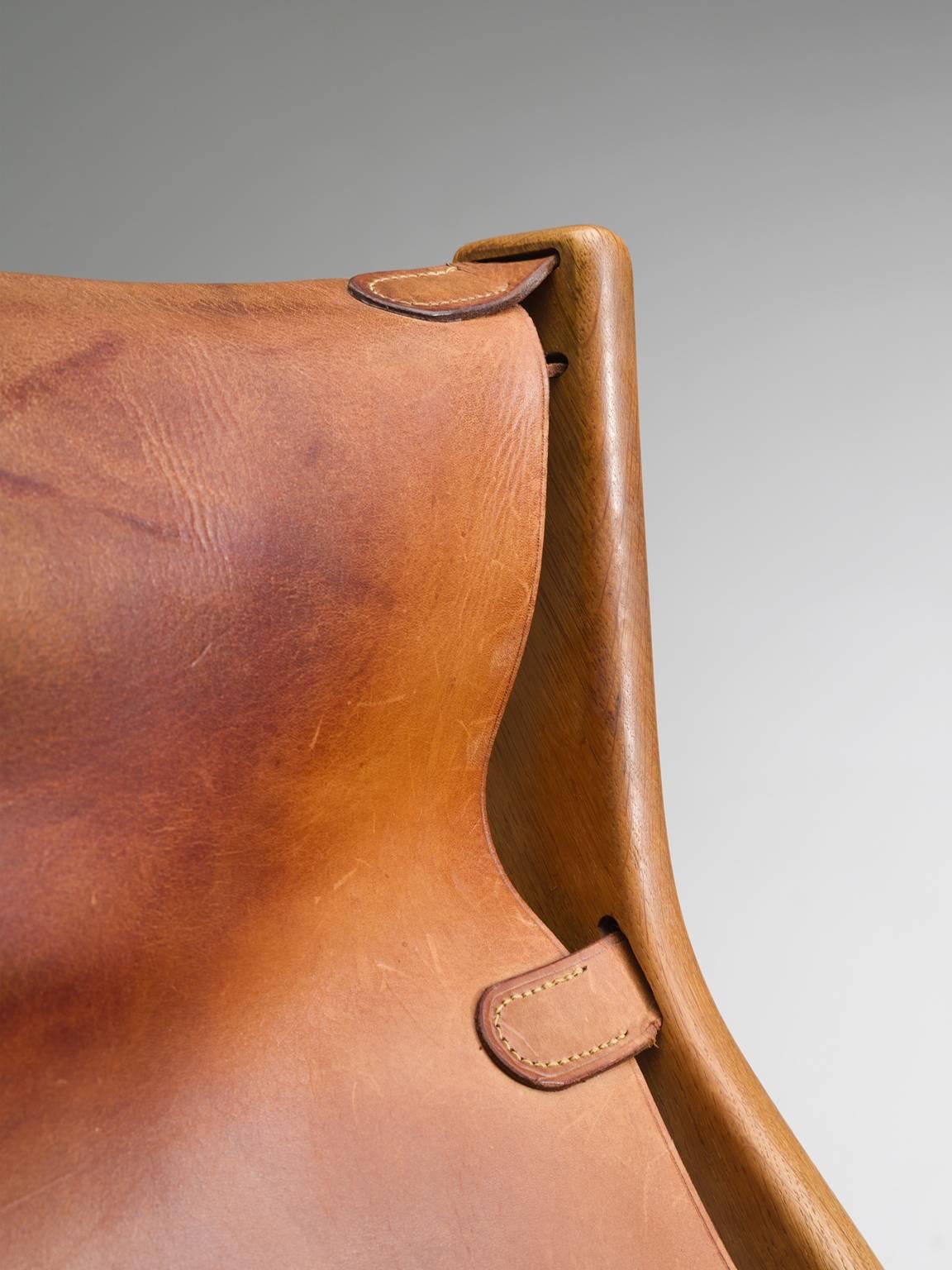 Leather Mogens Voltelen Cognac Copenhagen Chair
