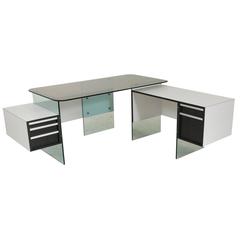 Xavier Marbeau Very Rare Modular Positioning Desk, France, 1960s 7