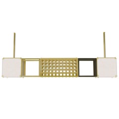 Contemporary Brass and Alabaster 005 Pendant by Orphan Work, 2017 10