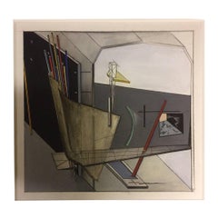 Five Unique and Early Mixed Media Drawings by Zaha Hadid, Documented