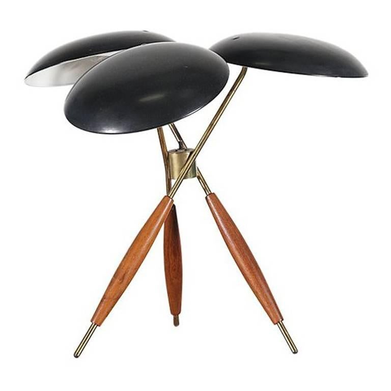 Gerald Thurston Tripod Table Lamp for Lightolier