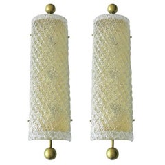 Set of Six Italian Murano Glass Sconces 5