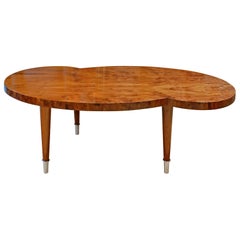 Tommi Parzinger Kidney Shape Coffee Table, 1954