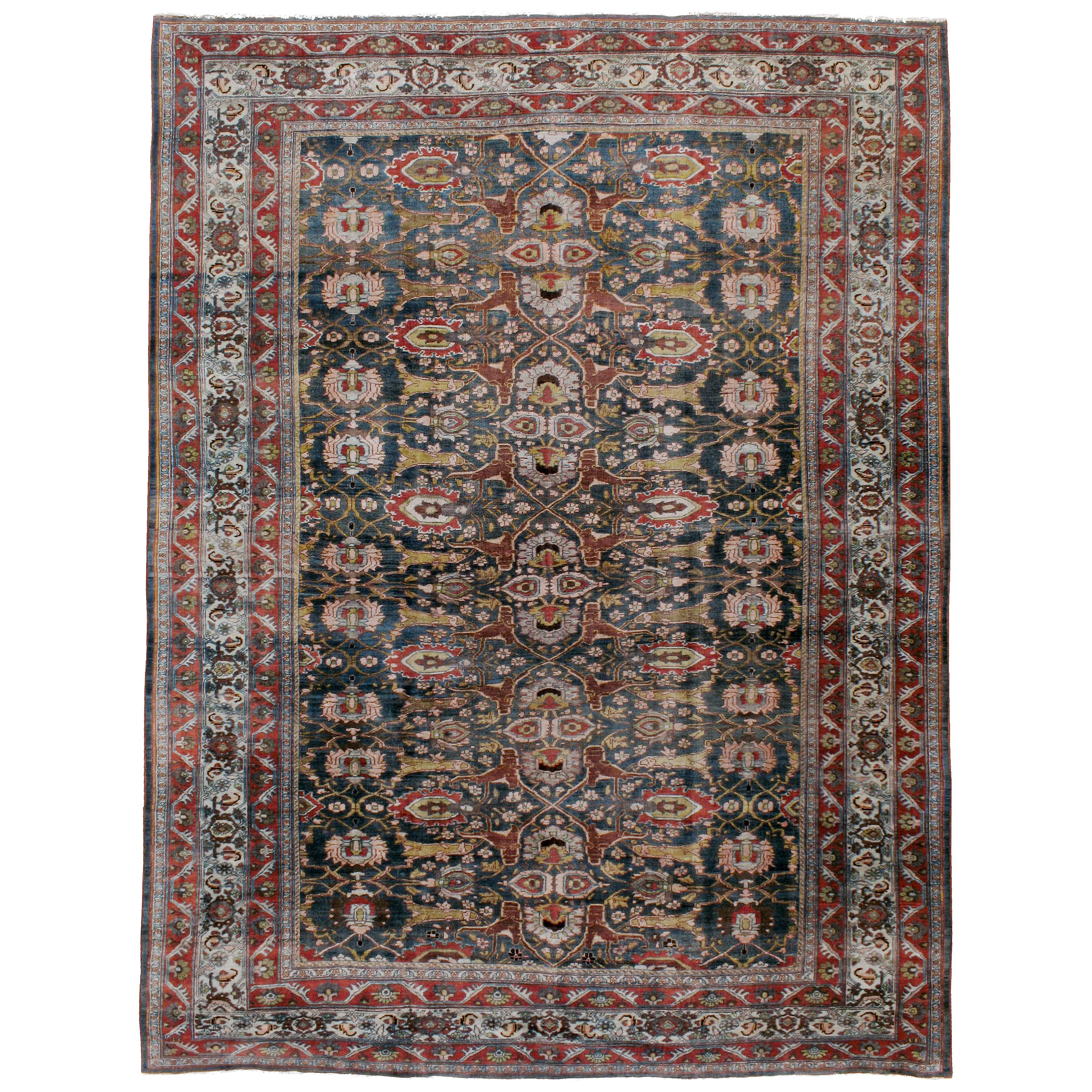 Antique Persian Bidjar Rug For Sale