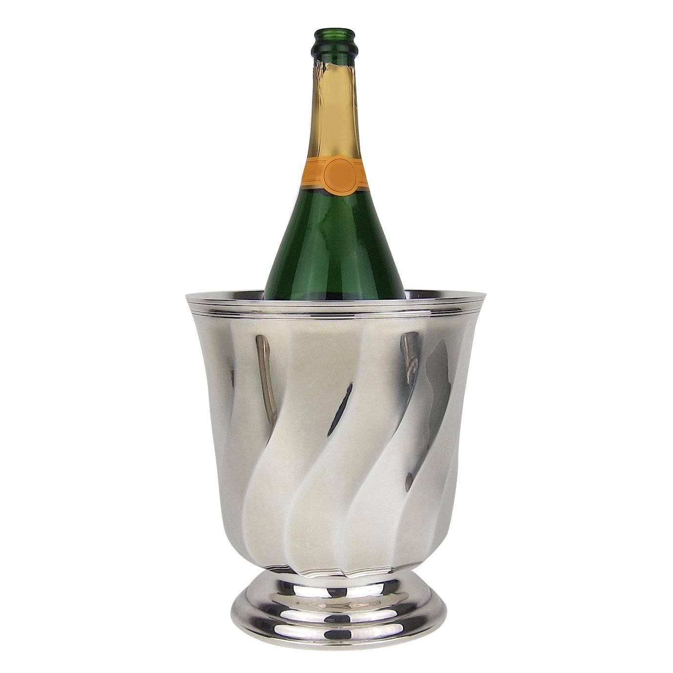 Christofle Magnum Art Deco Champagne Cooler
