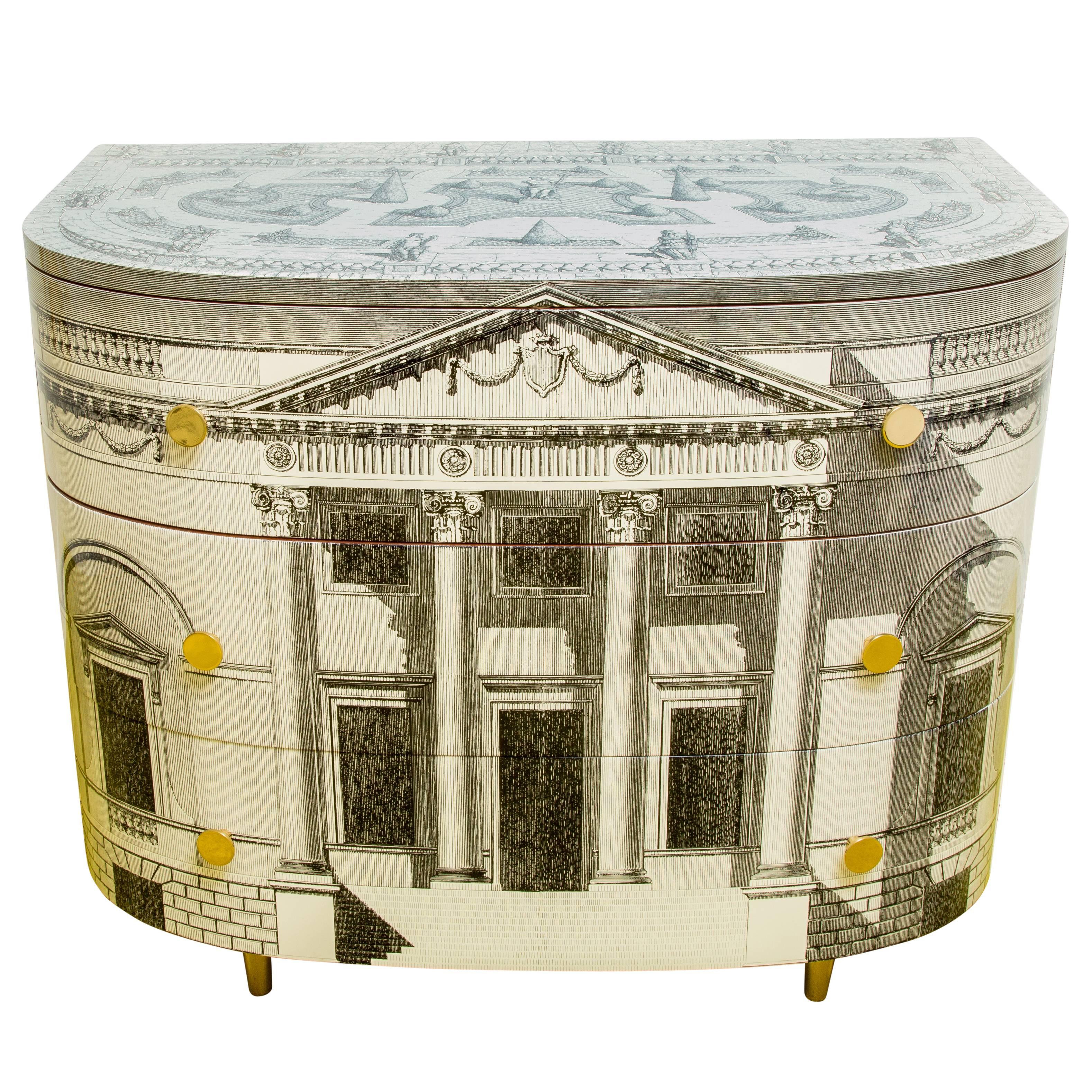 Fornasetti Cabinet Chest Palladiana For Sale