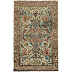 Vintage Turkish Herekeh Polonaise Rug