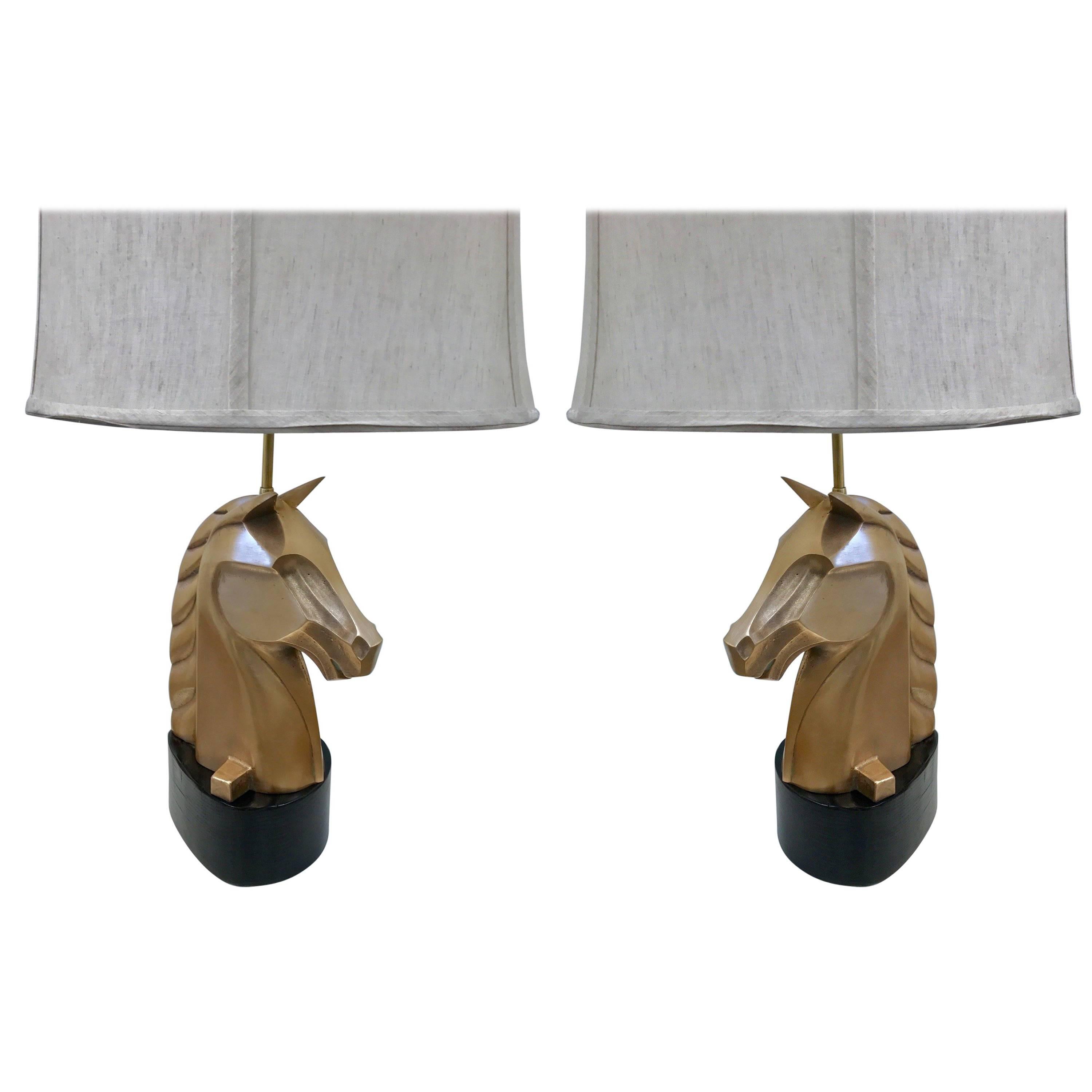 Horse Table Lamps 65 For Sale on 1stDibs