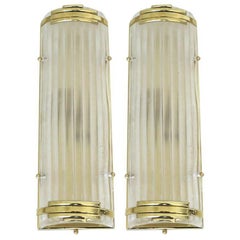 Set of Eight Italian Murano Glass Sconces 1