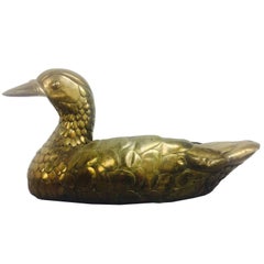 Large Brass Duck Planter by Sergio Bustamante 8