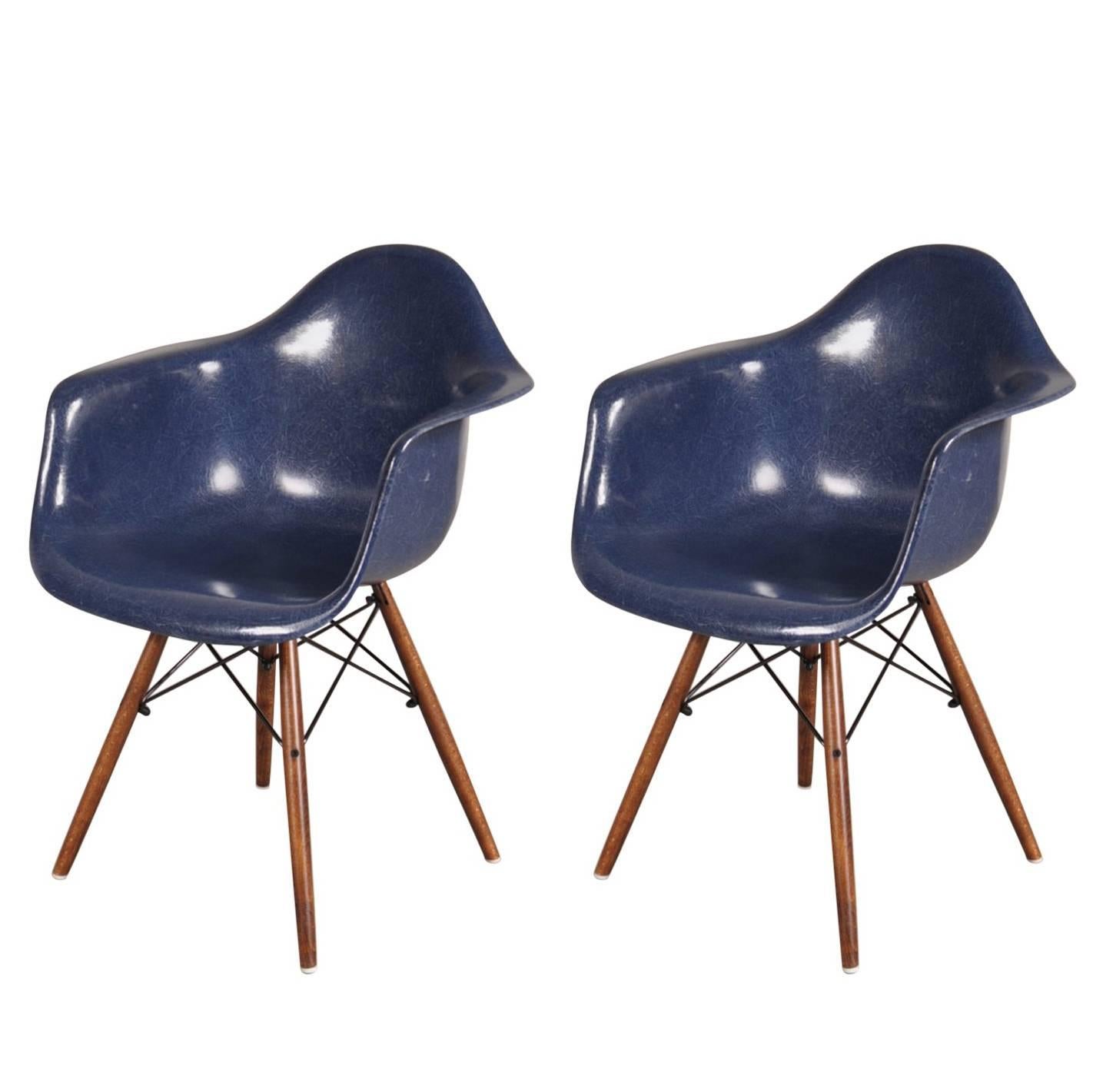 Stock of DAW Chairs by Charles & Ray Eames for Herman Miller, USA, 1960s