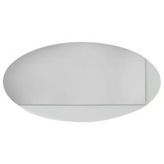 Large Oval Mirror with removal - Ida Mirror Collection Contemporary Oval