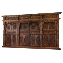 Antique Kudus Wall or Jineman Door from Java