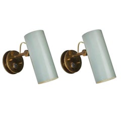 Pair of Articulating Sconces by Stilnovo