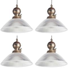 Industrial Brass Ceiling Pendant 1