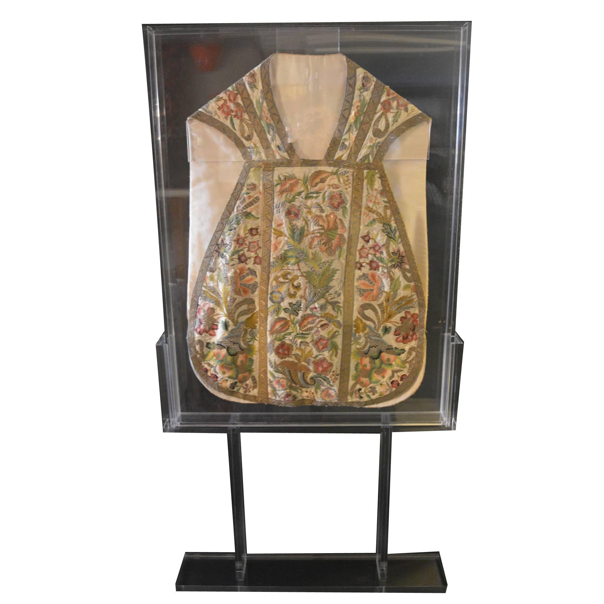 18th Century Embroidered Chasuble