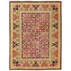 Antique East Turkestan Samarkand Rug 12