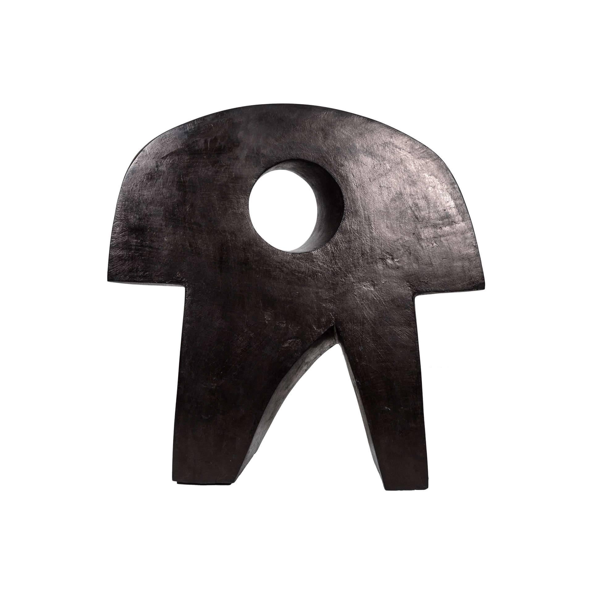 Sculpture noire de Kilar 1970
