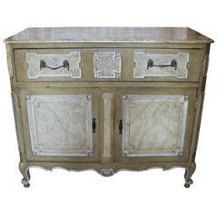 19th Century Painted Cabinet