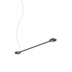 Contemporary Pendant Carbon Light Made Out of Carbon Fiber