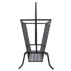 Mid-Century Wire Mesh Magazine Rack