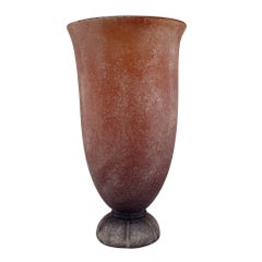 Monumental 1970's Karl Springer Vase