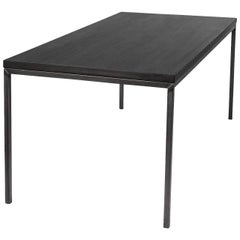 Dining Room Table "NO 02" by Manufacturer WUUD in Oak Wood and Steel (220 cm)