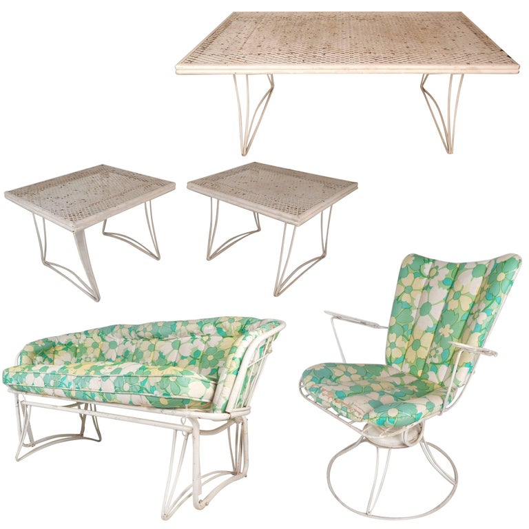 Vintage Homecrest Iron Patio Set at 1stDibs