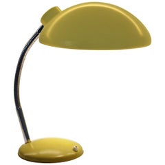 Vintage Yellow Bauhaus Desk Lamp