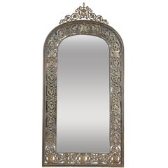 Oscar Bach Cast Bronze Mirror