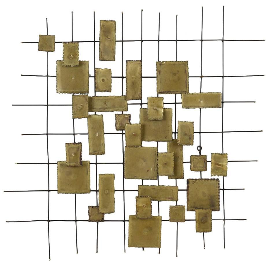 Mid-Century Brutalist-style Wall Sculpture