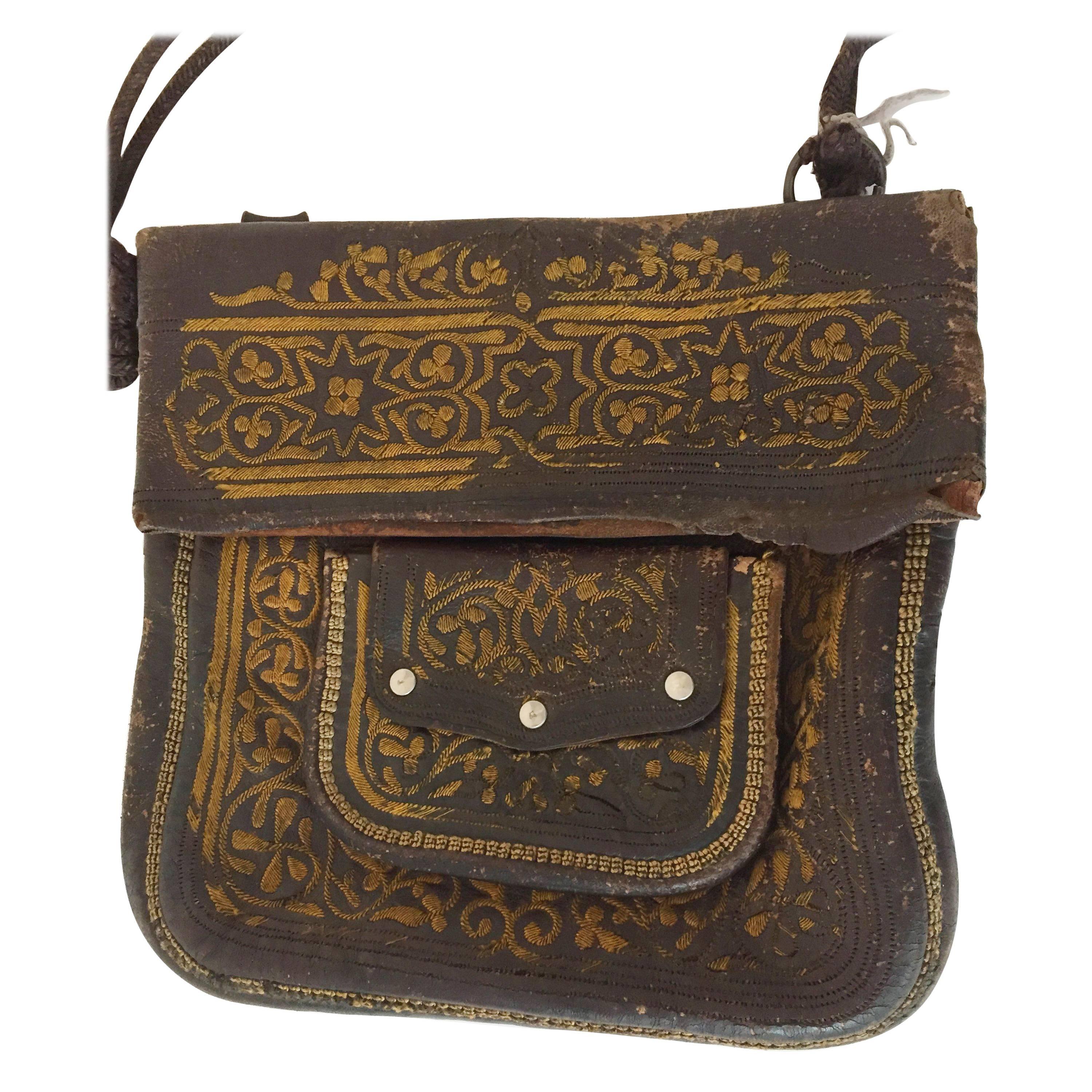 Leather Moroccan Berber Bag