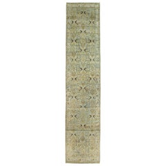 Tapis de couloir persan ancien Malayer