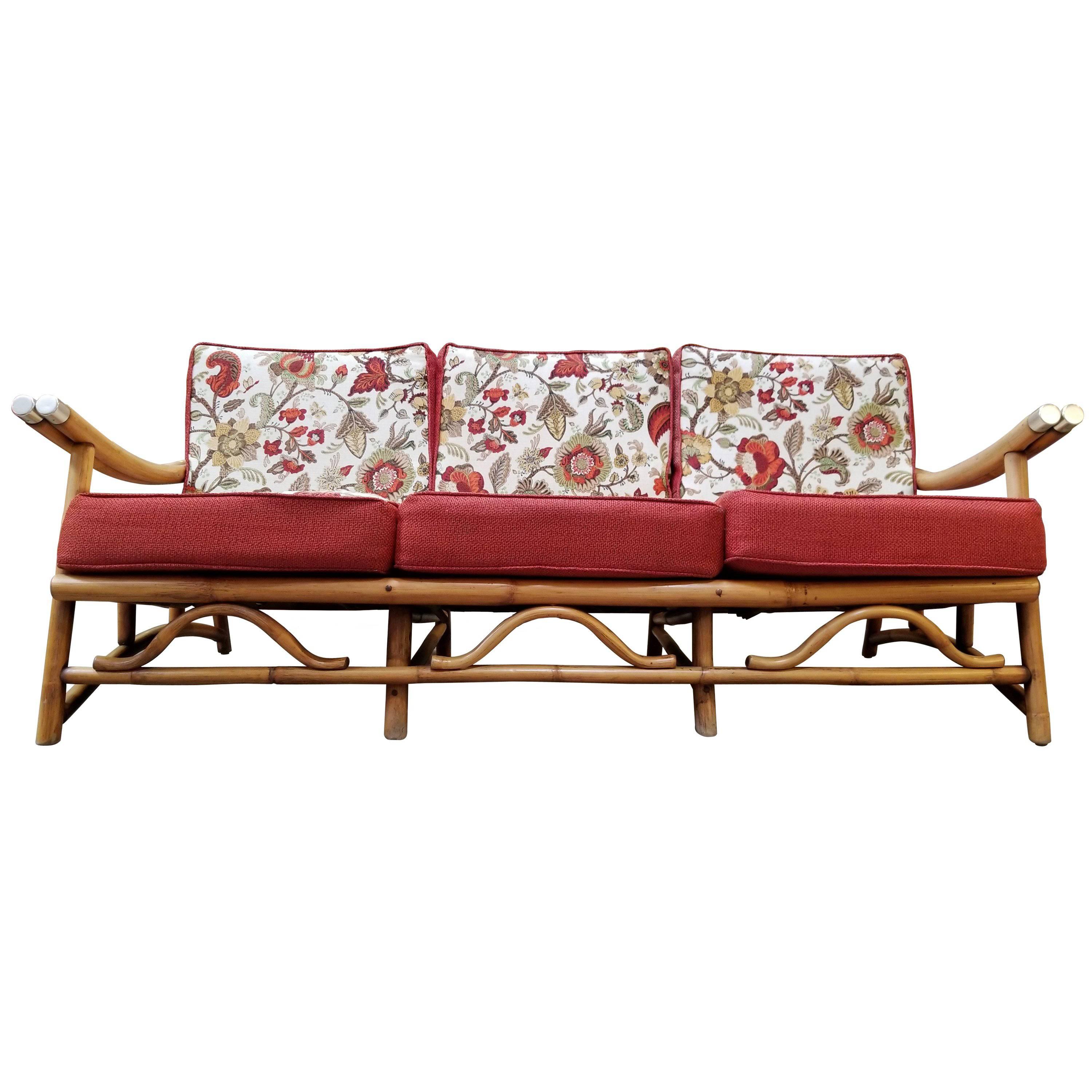 Bamboo Sofa Style of John Wisner