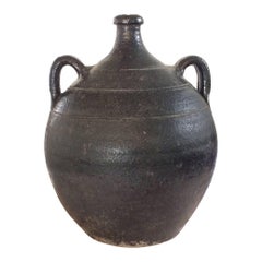 18th Century French Pottery Jar