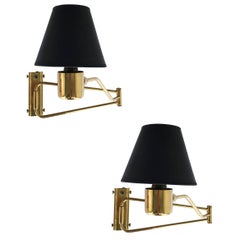 Pair of French 1950s Maison Lunel Sconces