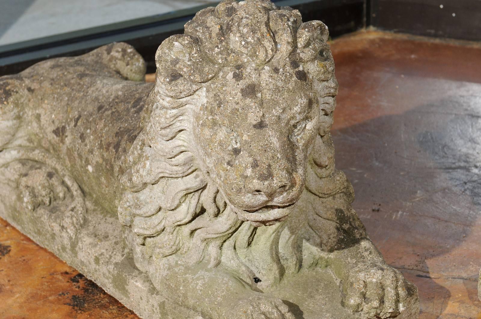 Pair of Stone Lions 2