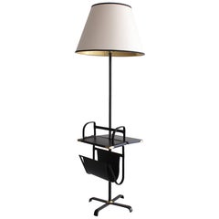 Jacques Adnet Table Floor Lamp