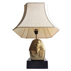 Brass Pharaoh Lamp by Deknudt, 1970s