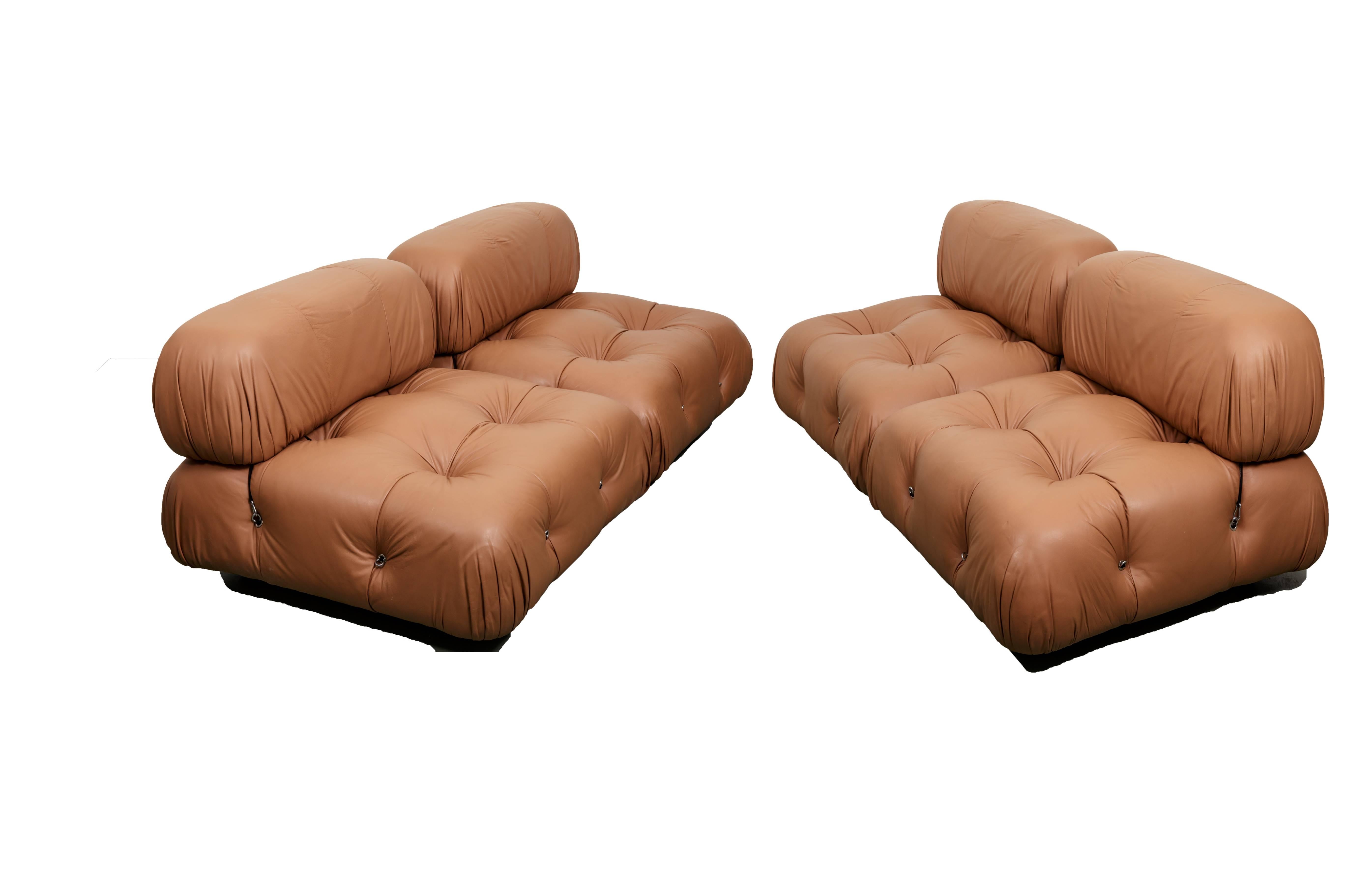 C&B Italia, Camaleonda Leather Sectional Sofa