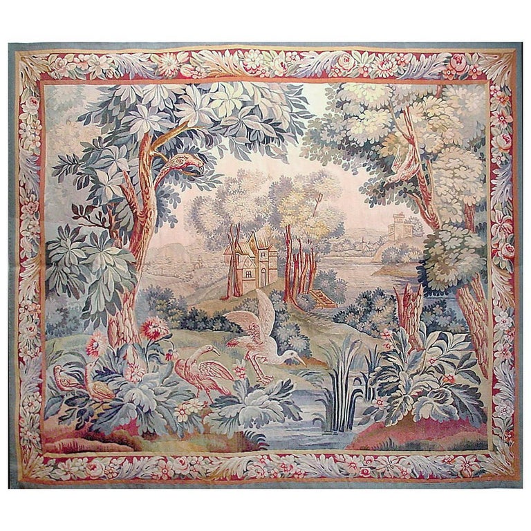 Flemish 19th Century Tapestry For Sale at 1stdibs