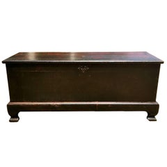 Monumental Vintage Trunk Giant Blanket Chest