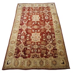 Antique Indian Agra Rug, circa 1890