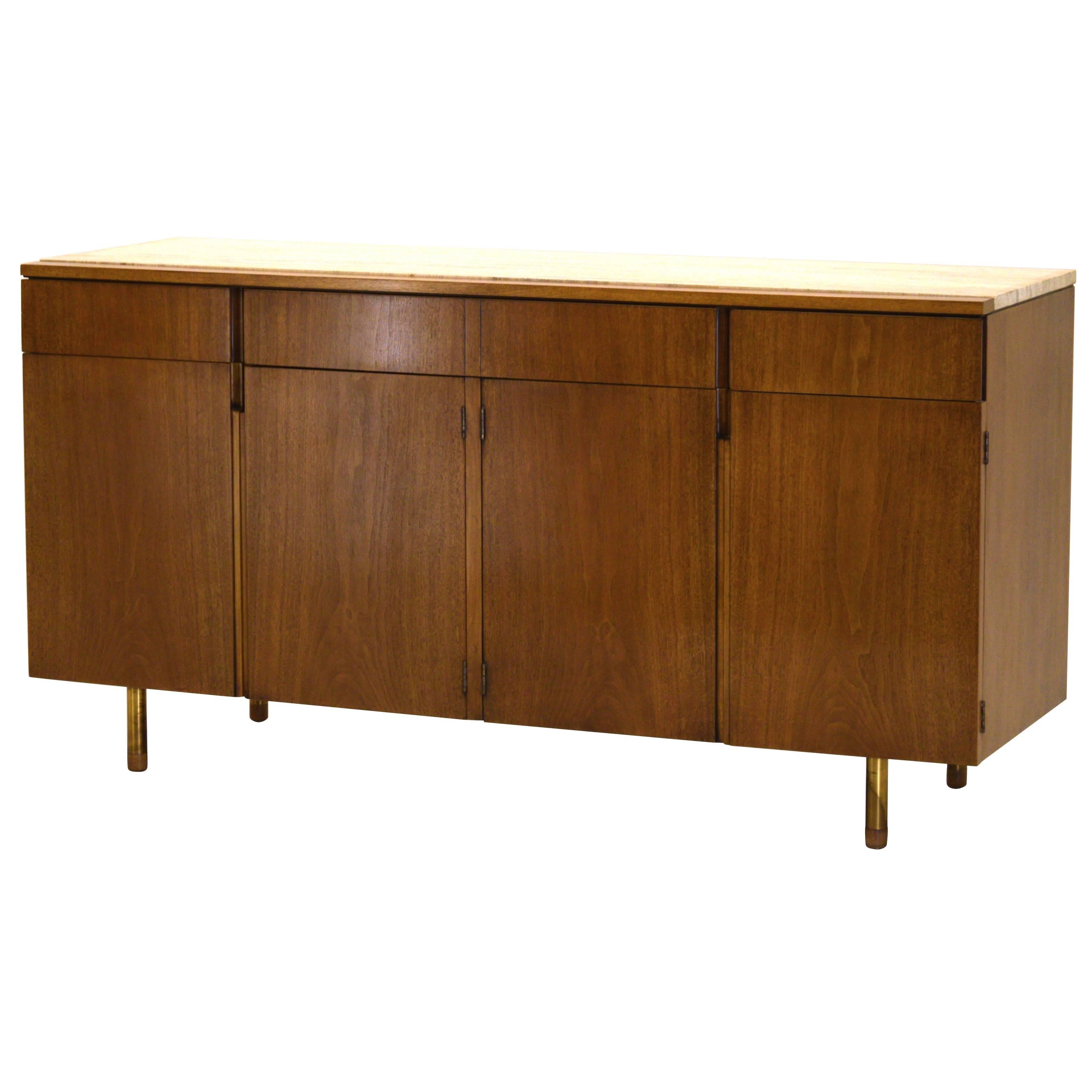 Mid-Century Modern Display Cabinet by Bert England for Johnson Furniture Forward Trend