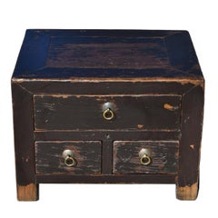 Small Antique Chest with Three Drawers