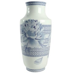 Vase en porcelaine Hermès "Les pivoines"