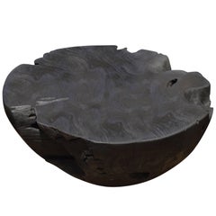 Triple Burnt Teak Wood Coffee Table Triple Burnt Teak Wood Coffee Table