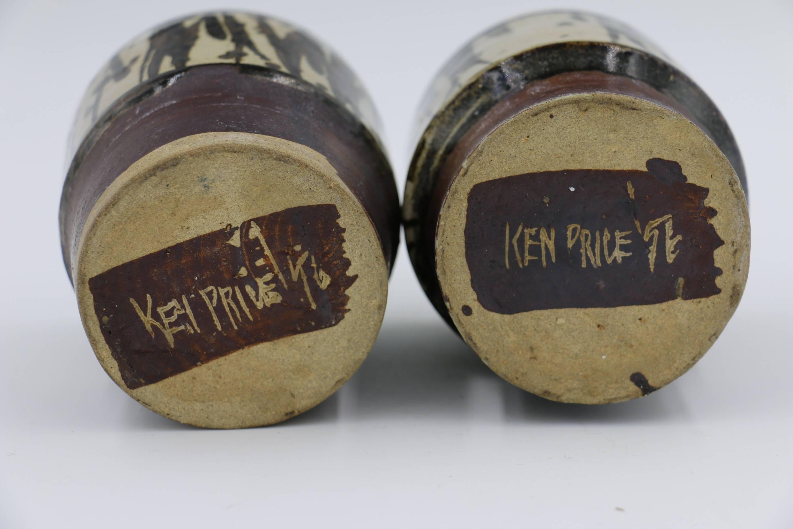 Mid-20th Century Ken Price Pair of Cups For Sale