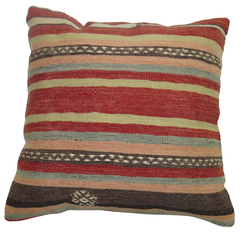 Turkish Kilim Pillow For Sale at 1stdibs